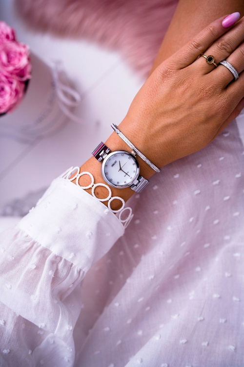 Dámske hodinky Ernest Silver Minaria