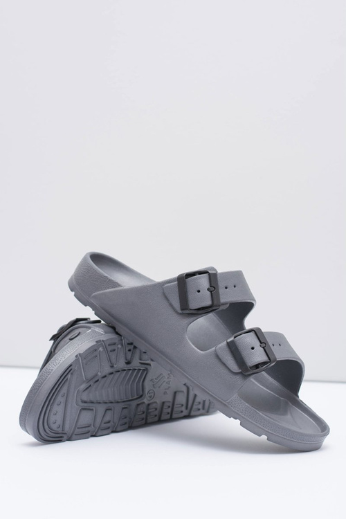 Pánské šedé zahradní lehké žabky