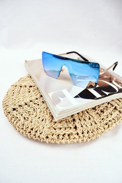 Sluneční Brýle Prius PRE-12 Modré Zrcadlo  řetěz