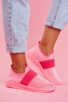 Dámská Sportovní Obuv Slip-on Neon Růžové La Fiesta