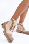 Módne jarné ženské topánky Claira béžová