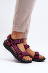 Dámské sandály Lee Cooper LCW-24-34-2608 Fuksie
