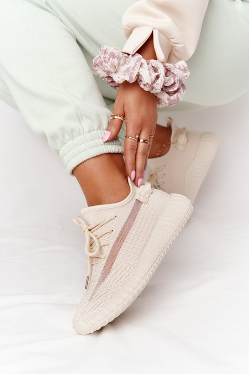 Dámská Sportovní Boty Sneakers Béžové Amazing