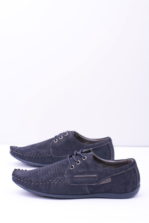 tmavě modré Pánské Mokasíny Emire