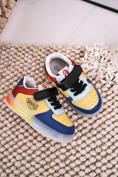 Dětská Sportovní Obuv Se Zářící Podrážkou LED Vícebarevné Scooter