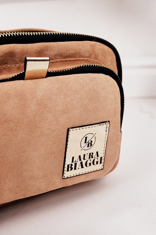 Kabelka Listonoška Kufr LAURA BIAGGI Béžová