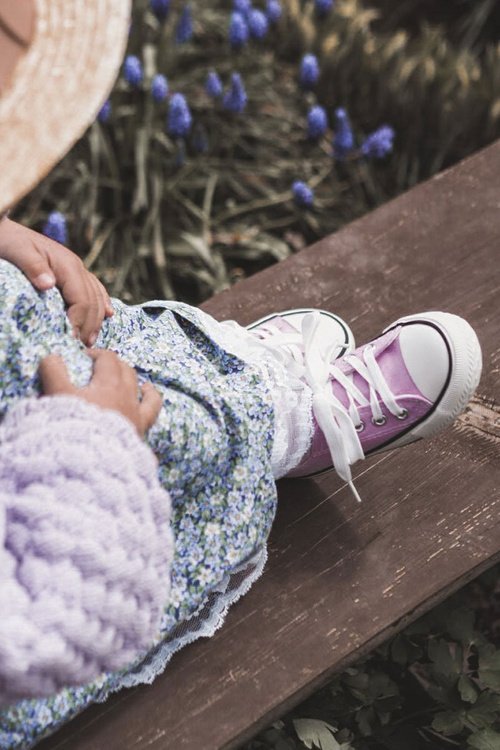 Dětské Tenisky Fialové Filemon