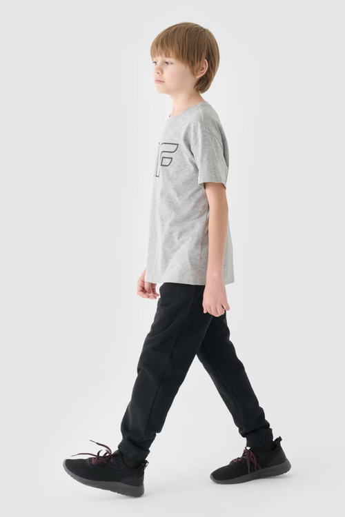 Chlapecké Dresové Kalhoty Joggery 4FJWAW24TTROM760-20S Černé