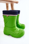 Detský izolovaný galoshes Befado 162x303 Green