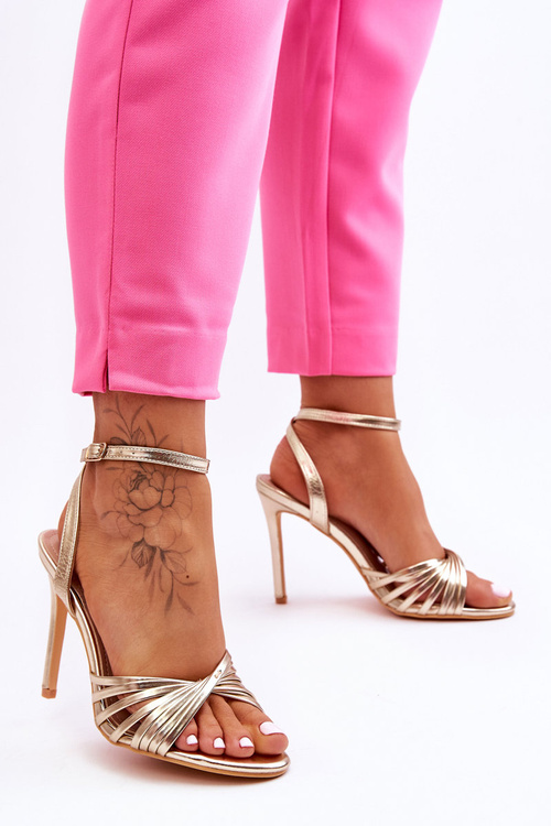 Ženské sandále na Złote, moja milá päta