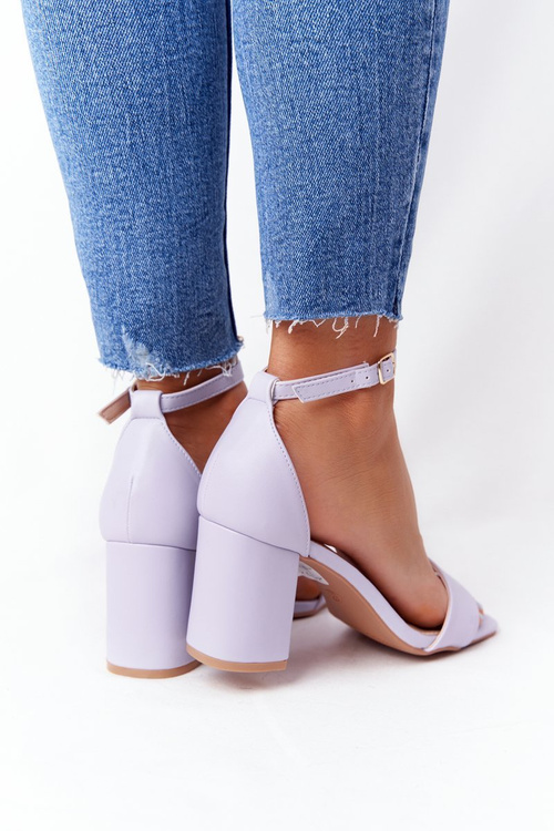 Sandály Na Vysokém Podpatku Fialové Born This Way