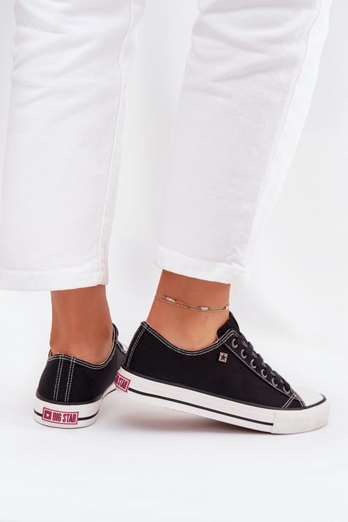 Dámske Nízke Tenisky Big Star DD274A236 Čierne