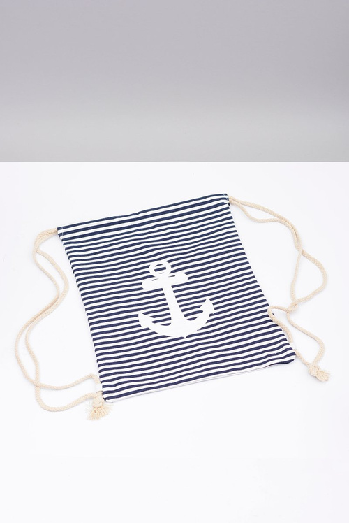 Dámska námorná taška Navy Blue Beach taška