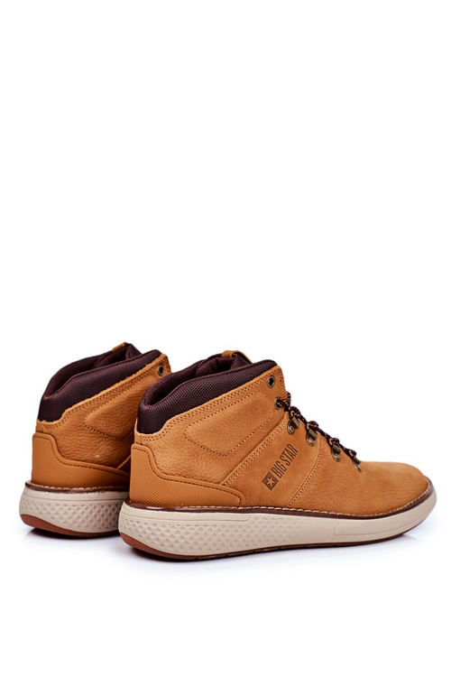 Pánské Kotnikové Boty Trekové Big Star Camel GG174491
