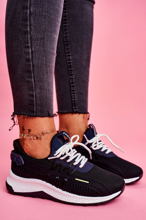 Dámská Sportovní Obuv Sneakers Černé Pamela