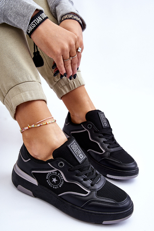 Dámská sportovní obuv Big Star LL274443 Černá a šedá