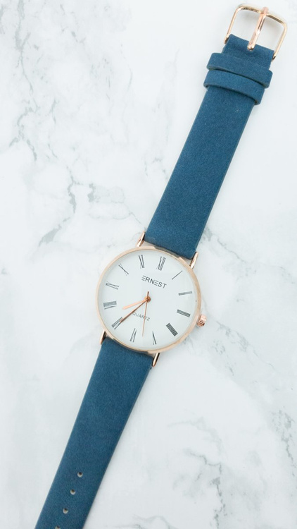 Dámske hodinky Ernest Feel Navy Blue