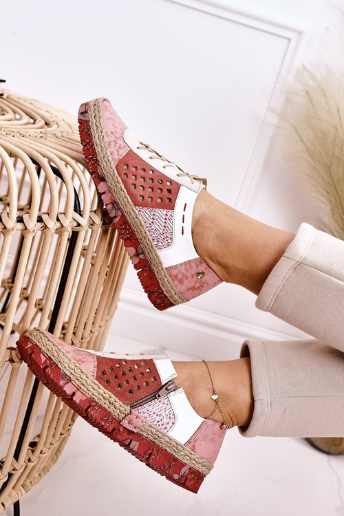 Dámske kožené topánky, Maciejka Coral 03339-43