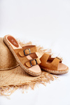 Camel Casilda Classic Suede Women's Plippers