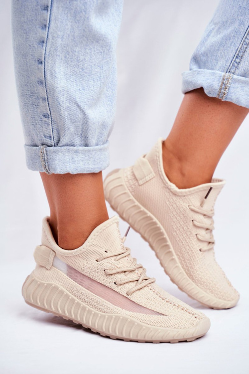 Dámská Sportovní Obuv Prodyšná Béžové Lumiere