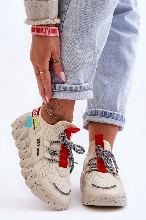 Moderní Náměstí Boty Na Zip Bežové Evolution