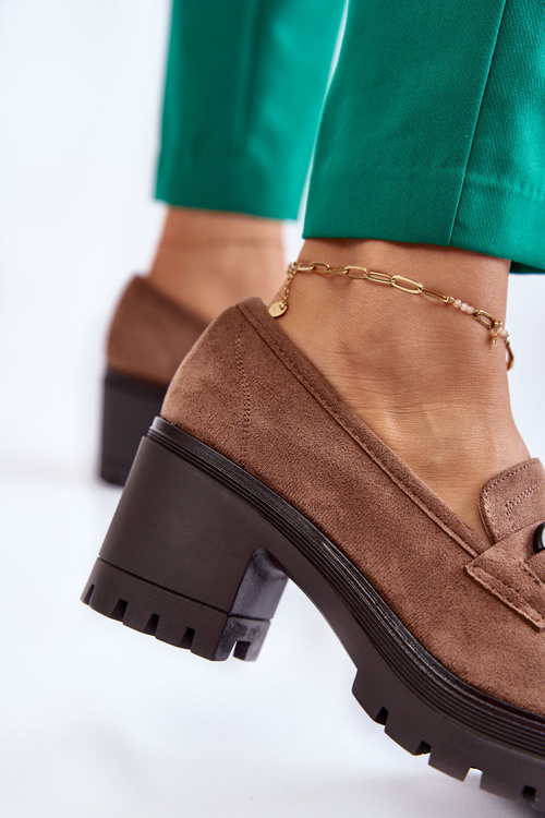 Dámske semišové vysoké topánky Sanya High -Heeled topánky