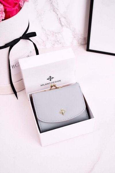 Malá dámska peňaženka pripevnená Bigiel Milano Blue