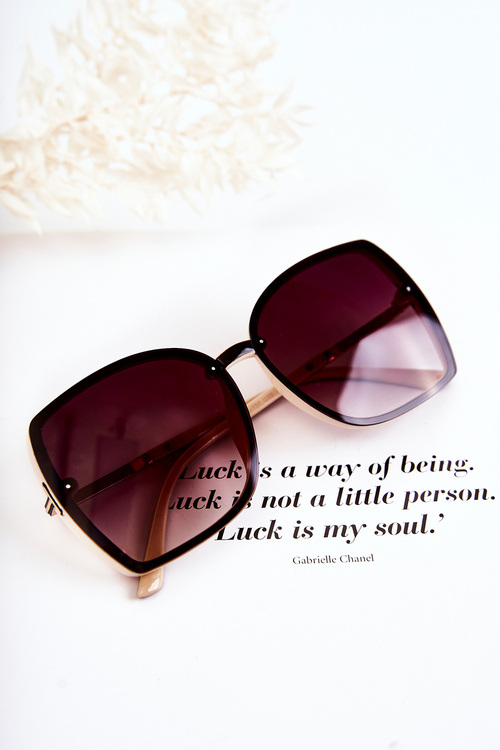 Klasické slnečné okuliare V160023 Brown-Beige