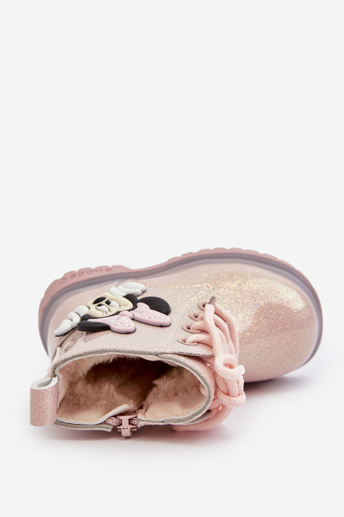 Detské topánky izolované myš Minnie Pink Tarmi