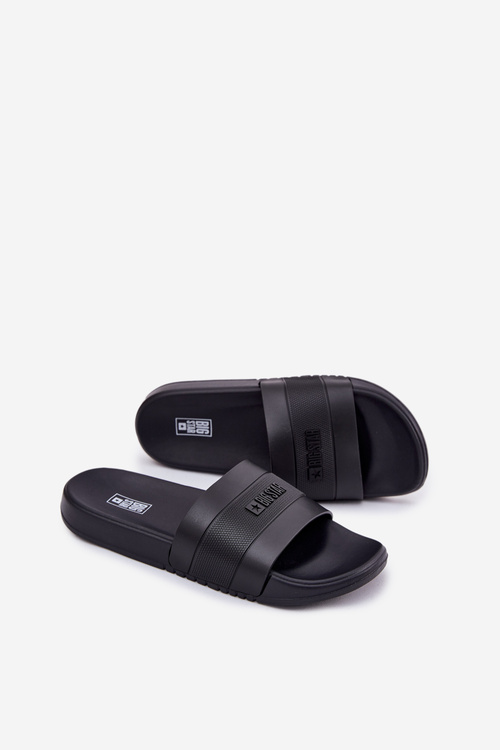 Ľahké Pánske Šľapky Big Star NN174696 Tmavomodré