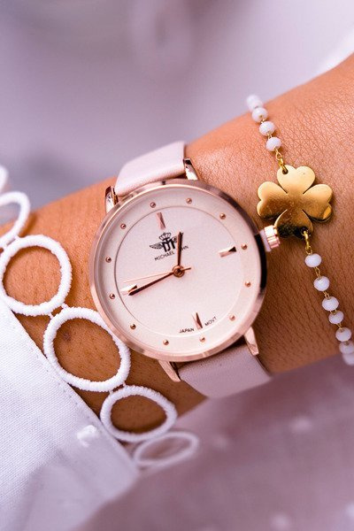 Dámske hodinky Michael John Beige Skadiara