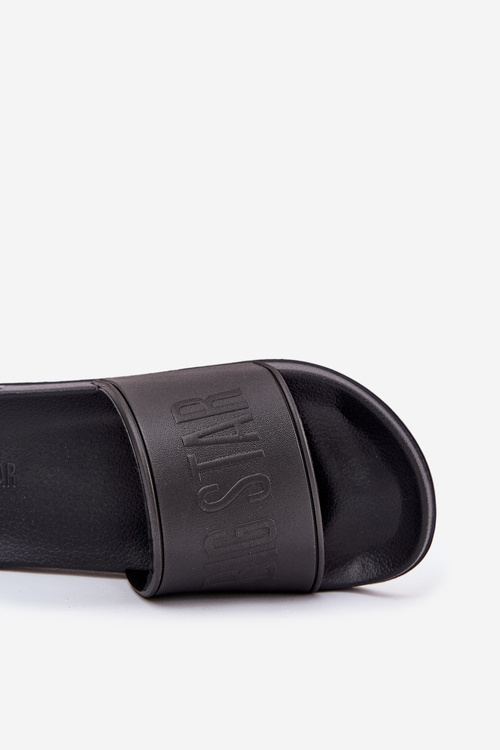 Lehké Pěnové Pantofle Pánské Big Star MM174322 Černé