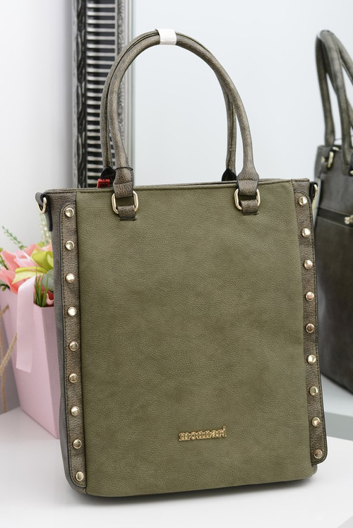 Monnari Olive Classic Bag With Rivets