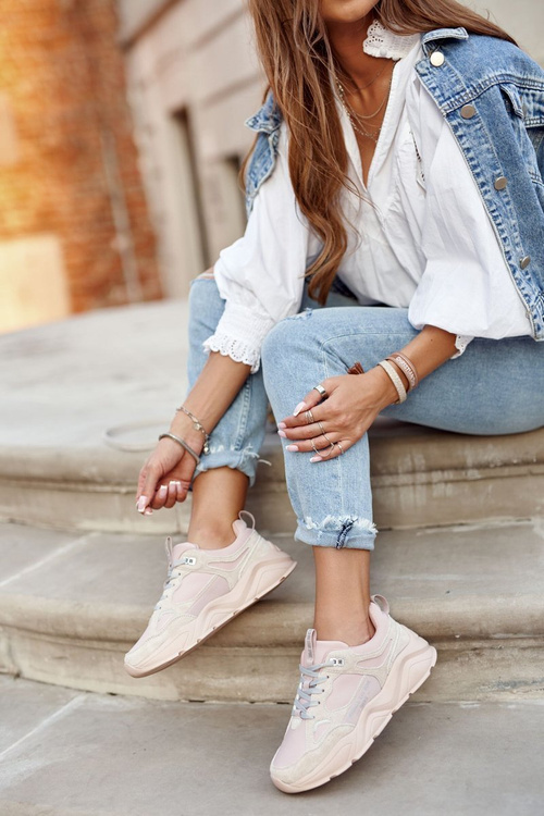 Dámske športové topánky tenisky Big Star GG274655 Pink