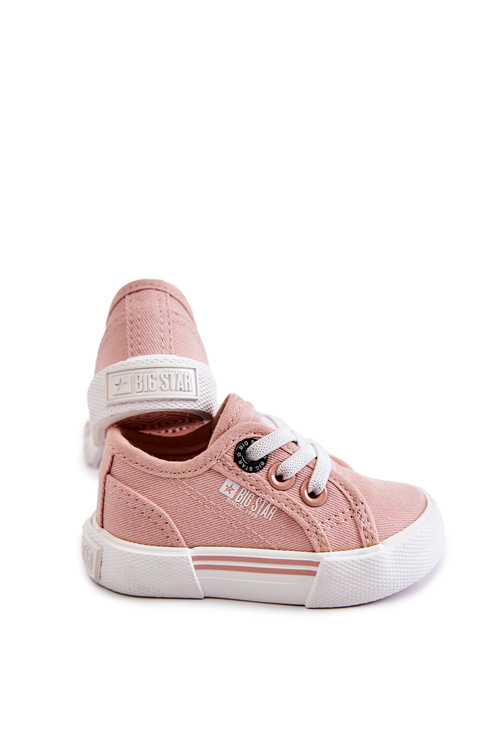 Detské nízke tenisky Veľká hviezda JJ374161 Pink
