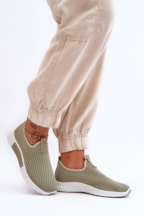 Klasické slip-on tenisky Zelená Frankie