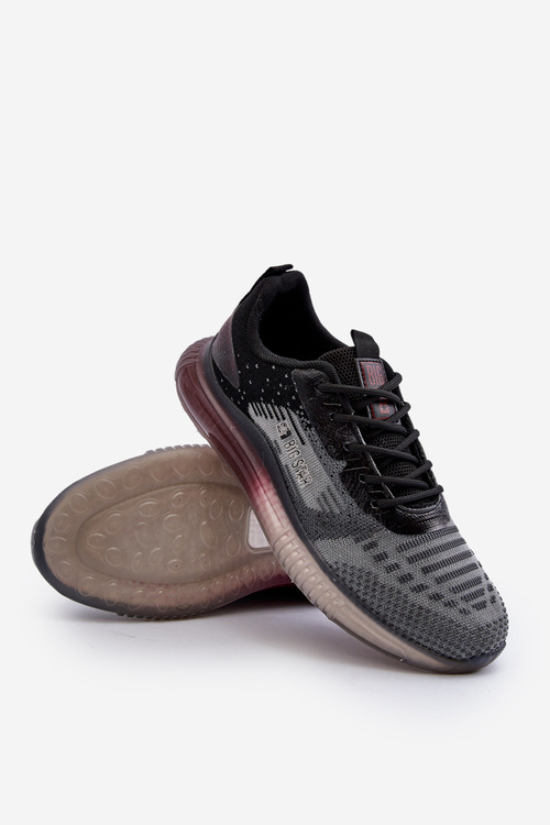 Mužská sportovní obuv HI-POLY SYSTEM Big Star NN174476 Černá