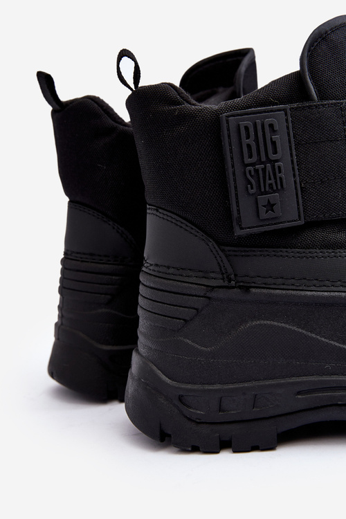 Dětské sněhule na suchý zip Big Star KK374237 Velbloud