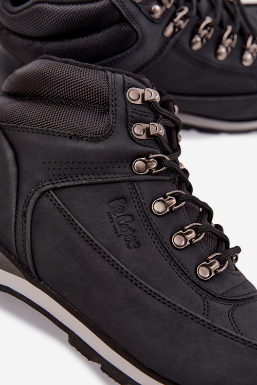 Pánské trekové boty s izolací Lee Cooper LCJ-25-03-3844M Černé