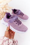 Dětské Sportovní Obuv Sneakersy Big Star HH374183 Fialové