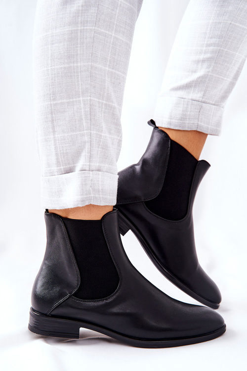 Kotníkové Boty Sergio Leone BT523 Černé