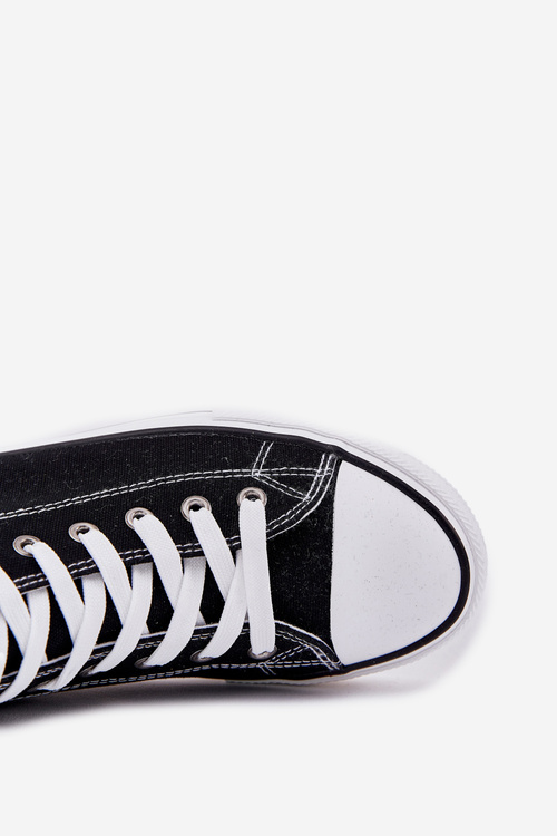 Textilní Pánské Tenisky Big Star NN174304 HI-POLY SYSTEM Černé