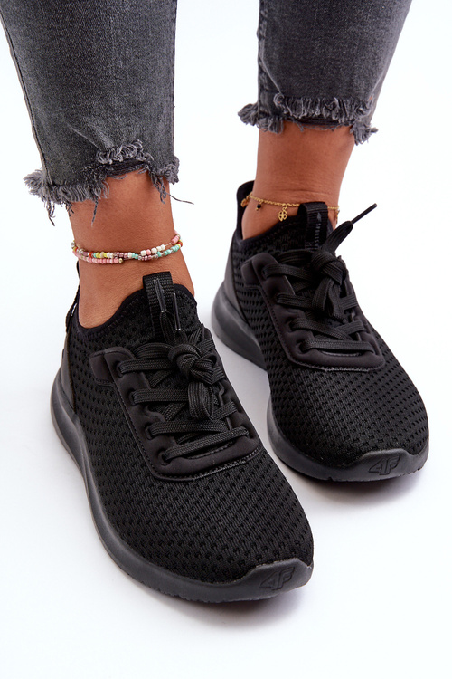 Dámske športové tenisky 4F 4FRSS24FLOWF055 Čierne