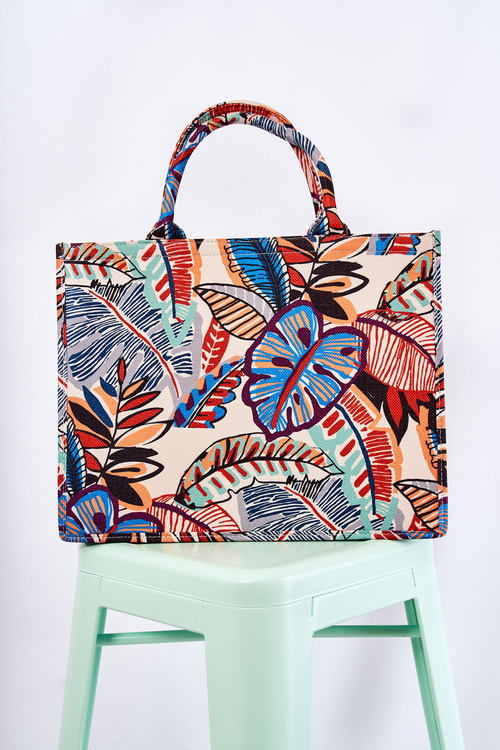 Veľká klasická taška na tlačiacu multikolor micolu