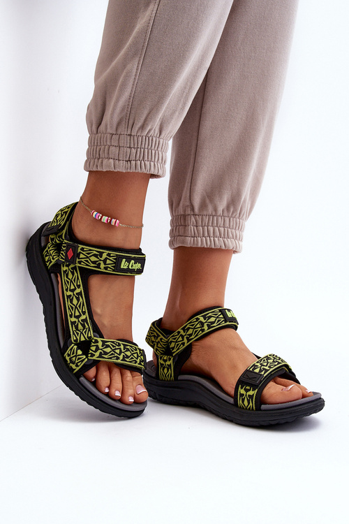 Dámské sandály Lee Cooper LCW-23-34-2609 Limetkové