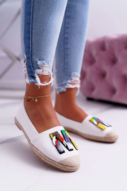 Dámské Espadrilky bílé Meadia