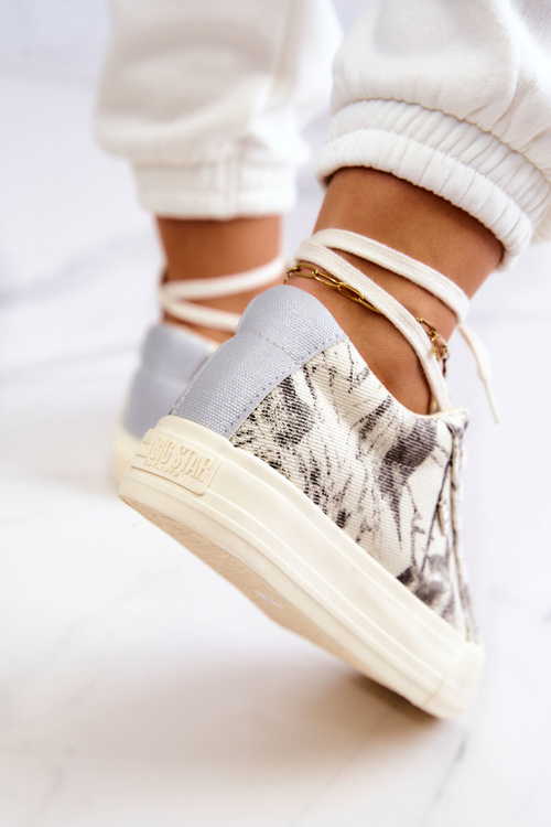 Tenisky Sportovní obuv Big Star JJ274541 Světle béžová