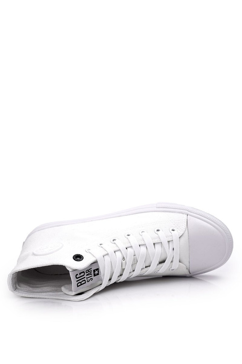 Pánske klasické vysoké tenisky Big Star FF174551 biela