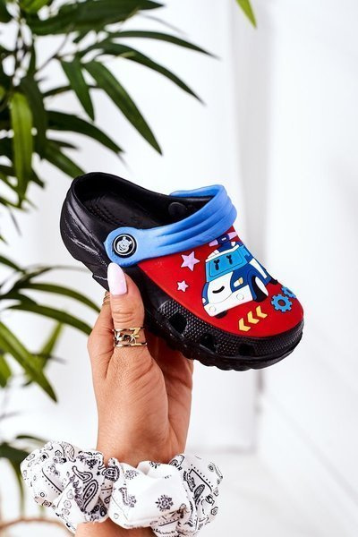 Dětské Pěnové Nazouváky S Autem Černé