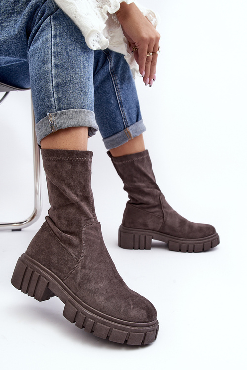 Pripojené ploché pracovníci šedej Dimella